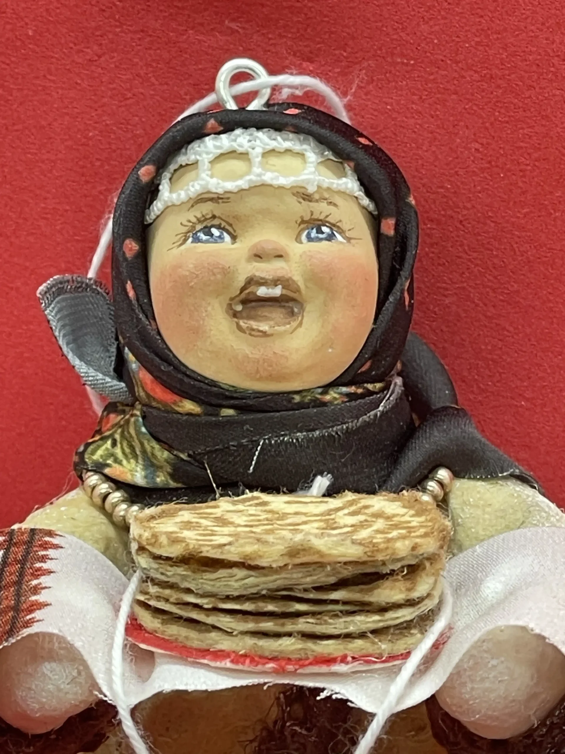 Ватная игрушка Масленица — изображение 3