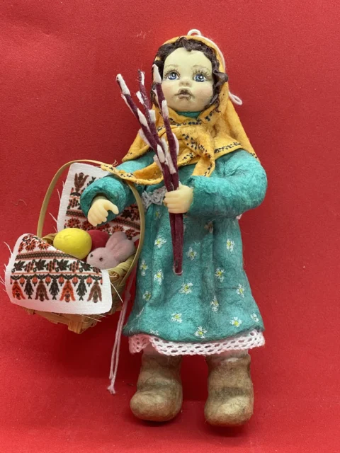 Верба ватная игрушка